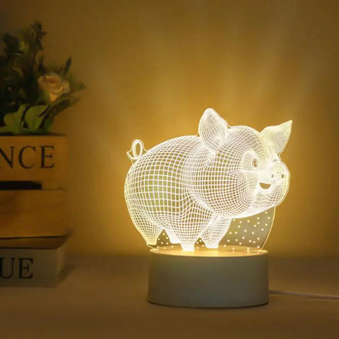 3D Lamp LED Light